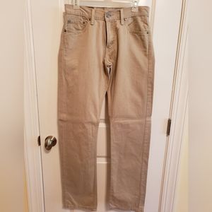 Levi's 514 Khaki Jeans (29/32)